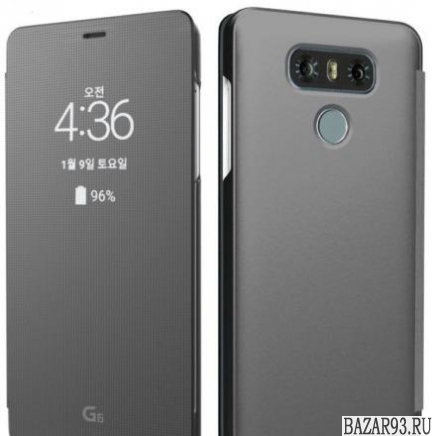 Фирменный чехол-книжка LG G6